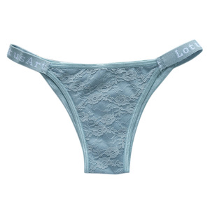<span class=keywords><strong>Perizoma</strong></span> da donna Sexy-Bikini brasiliano mutandine a T-back in pizzo-cotone traspirante con <span class=keywords><strong>perizoma</strong></span>-OEM/all'ingrosso - Product Image 5