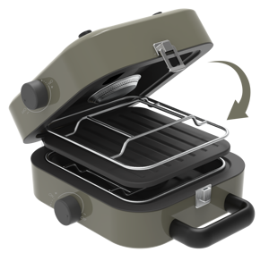 ESTUFA DOBLE GAS PLEGABLE (Estufa Mejillón) - Product Image 1