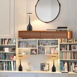 Lámpara de Mesa con Forma de Botella de Vino, Lámpara de Noche Recargable para Mesa de Noche - Product Image 3