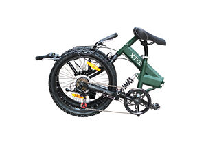 Rich xto — <span class=keywords><strong>v</strong></span>élo de montagne pliable simple de 20 pouces, Double système de freinage <span class=keywords><strong>V</strong></span>, Suspension avant et arrière, vitesse Variable 6 vitesses - Product Image 5
