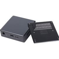 Gabinete de PC Metálico Mini Full Tower Industrial sin Ventilador, Personalizable para Juegos, con Soporte para Tarjeta de Video, Carcasa Atomata para Ensamblaje DIY
