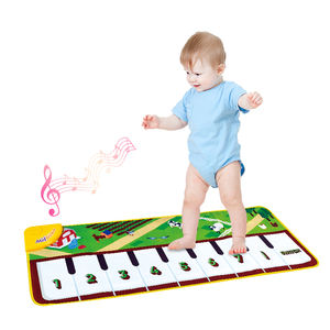 OEM 100x40ซม. คีย์บอร์ดเปียโนไฟฟ้า แผ่นรองเล่นดนตรี เครื่องดนตรี ของเล่นเต้นรำสำหรับเด็ก - Product Image 1