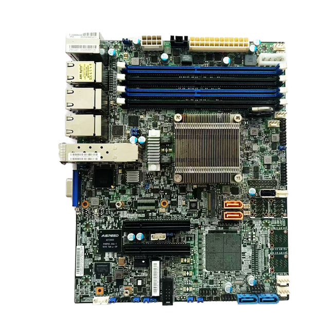 Supermicro X10SDV-TP8F Embedded Micro-ATX DDR4 Server Motherboard Zhiqiang D-1518 Quad-Core 8 Threads CPU Stock