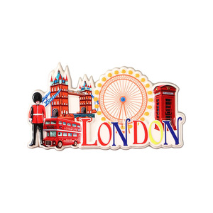Imán de Refrigerador Personalizado de Resina, Imán Creativo para Refrigerador, Pegatinas 3D, Recuerdos de Londres, Inglaterra, Turismo, Edificios - Product Image 6