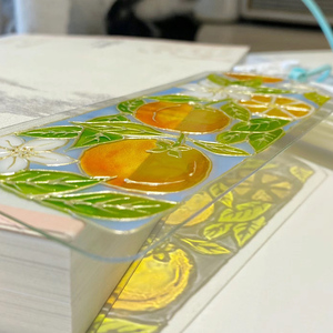 Nuovo Arrivo 2024: Segnalibro Personalizzato in Metallo Artigianale, Acciaio Inossidabile con Smalto Trasparente, Placcatura Oro/Argento, Stampa Tipografica - Product Image 6