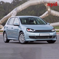 Phares LED SYA pour Golf 6 MK6 2010-2014 Modèles Halogènes (SAUTÉE DE LA CATÉGORIE FTT GTI/R) Mise à niveau vers des ampoules Demon Eyes, ampoules non incluses
