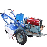 Offre Spéciale Mini Motoculteur à Essence 15 CV pour Usage Agricole, Puissance 5-20 CV, Pompe à Moteur pour la Coupe du Riz