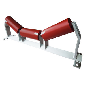 Vành đai băng tải thép <span class=keywords><strong>idler</strong></span> tác động máng mang trở lại con lăn idlers cho ngành công nghiệp KHAI THÁC MỎ - Product Image 1