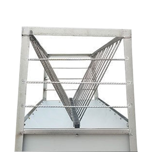 Mangeoire à foin automatique pour moutons et chèvres Mangeoires pour <span class=keywords><strong>animaux</strong></span> en <span class=keywords><strong>acier</strong></span> <span class=keywords><strong>galvanisé</strong></span> et de couleur - Product Image 4
