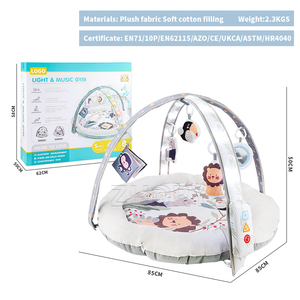 Tapete de juego personalizado con luz Musical Zhorya, cojín de felpa, actividad redonda, <span class=keywords><strong>gimnasio</strong></span>, tapete de juego para bebés, <span class=keywords><strong>gimnasio</strong></span> infantil - Product Image 6