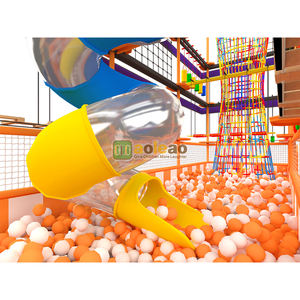 Parc d'aventure intérieur Aoleao Little Warrior, solution d'escalade et de glisse multi-niveaux personnalisable pour les lieux certifiés - Product Image 4