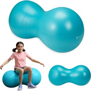 Premium sedile attivo a forma di arachide rimbalzo sedia esercizio Yoga equilibrio palla seduta per il lavoro da scrivania o Yoga pratica - Product Image 1