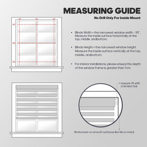 无需钻孔遮光电动 Alexa Tuya 智能 APP 远程控制自动电动百叶窗 - Product Image 6