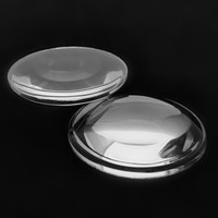 Focus Lumière Optique Plano Verre Convexe Diffusion Lentille Asphérique Diamètre 40mm à Vendre