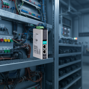 Servidor de Dispositivos Ethernet Moxa NPort IA-5150I-T, Convertidor Industrial de 2 Puertos Serie a Ethernet - Product Image 3