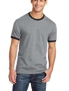 เสื้อยืดผ้าฝ้าย180GSM ใส่ได้ทั้งชายและหญิงเสื้อยืดผ้าฝ้าย100% พิมพ์ลายปักขนาดสำหรับผู้ชายกำหนดเอง - Product Image 2