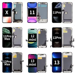 LCD for iPhone X XR 11 12 13 14 15スクリーン交換デジタイザーoled lcdディスプレイincell