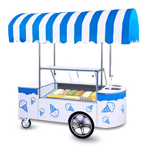 Chariot <span class=keywords><strong>de</strong></span> crème glacée Mobile, personnalisation d'usine, pour crème glacée, en solde, - Product Image 3