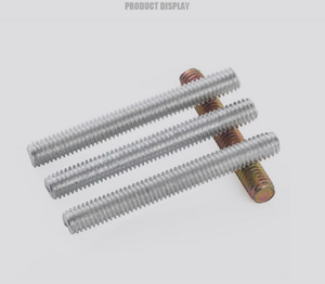 Vis métriques entièrement filetées personnalisables, zinguées, pour usage industriel général - Product Image 1