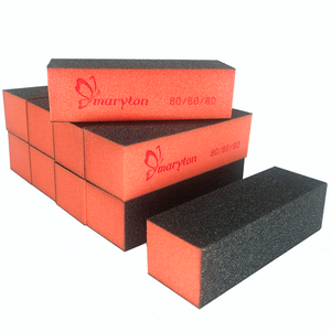 บล็อกฟองน้ำขัดเล็บแบบขายส่ง 3 ด้าน อุปกรณ์ขัดเงาเล็บ - Product Image 1