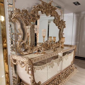 Armadietto della credenza Dubai di Design turco di lusso in legno intagliato antiche madiere Buffet armadi - Product Image 6
