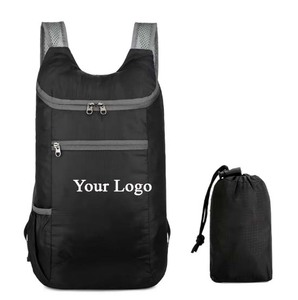 Custom Logo Polyester <b>Backpack</b>, Large Capacity Outdoor Travel Sports Bag for Church Gifts - Product Image 1
