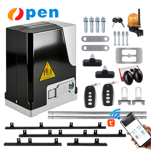 Motor Automático de Alta Calidad para Puertas Correderas AC/DC, para Uso Industrial, Hoteles y Talleres, 370W 800kg, Kit de Abrepuertas Correderas con WiFi - Product Image 2