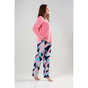 Conjunto de Pijama para Mujer Talla Grande, 2 Piezas, Jersey de Manga Larga, Ropa de Dormir Informal, Color Verde Menta - Product Image 3