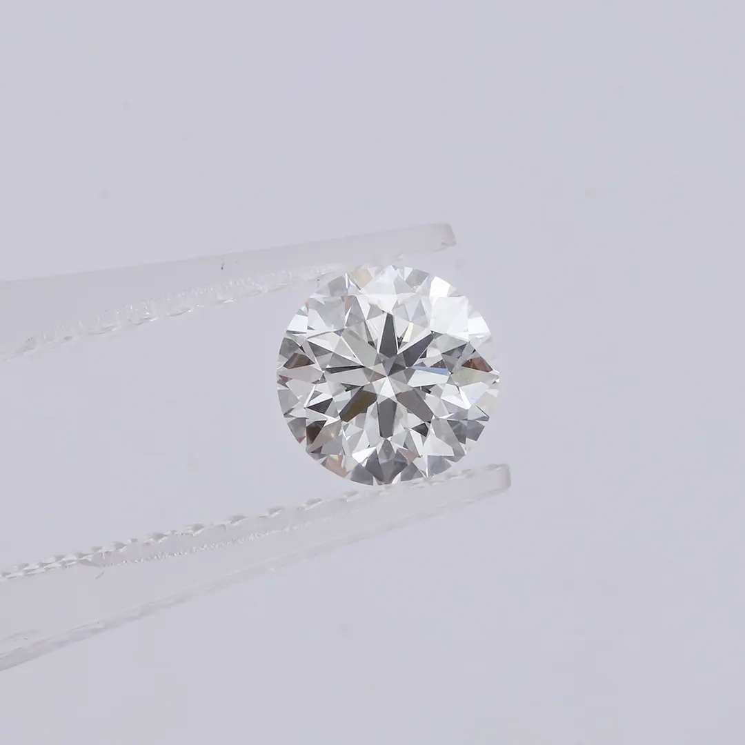 VOAINO Igi Certified Round Cut Hpht Cvd Loose Gemstone Lab Grown Diamond