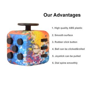 8-13 वर्ष की आयु के लिए प्लास्टिक संवेदी खिलौने के लिए एडीएचडी के लिए एंटी-तनाव राहत जादू उंगली - Product Image 5