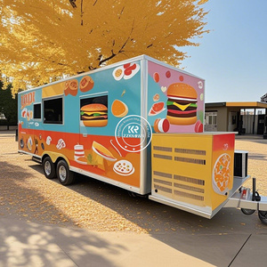 2025 Mobile Restaurant Trailers With Seating <b>Fold</b> Out Food Truck ConcessionFood Concession Trailer Dot VIN CE - Product Image 3