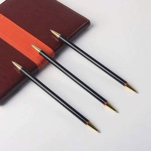 Wholesale High-End 1.0 Width Slim Twist Metal Ballpoint <b>Pen</b> Double-End with Two <b>Color</b> Ink Promotional Slim Ball <b>Pen</b> for Office - Product Image 4
