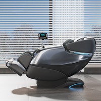 C84 Luxury 4D Robot Hand SL Track Zero Gravity Shiatsu Silla de masaje Cuerpo completo Eléctrico AI Smart Heat Recliner Thai Portable