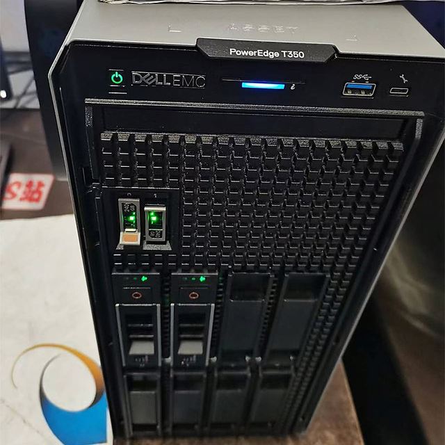 High Quality Single Processor for Poweredge T350 Intel Xeon E-2324G 5U Tower Server 64GB in Stock