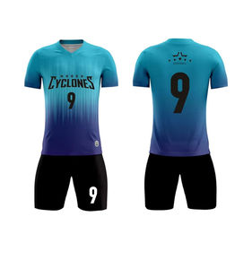 Conjunto de Uniforme de Fútbol Personalizado KUYI para Hombre y Niños, Jersey con Número Impreso para Entrenamiento de Equipo y Partidos, Compra en Grupo - Product Image 4