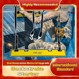 Plataforma de Salida Ajustable Profesional para Natación de Espalda - Bloque de Salida para <span class=keywords><strong>Piscina</strong></span> Comercial de Acero Inoxidable 304 con Goma Antideslizante 300 kg - Product Image 2