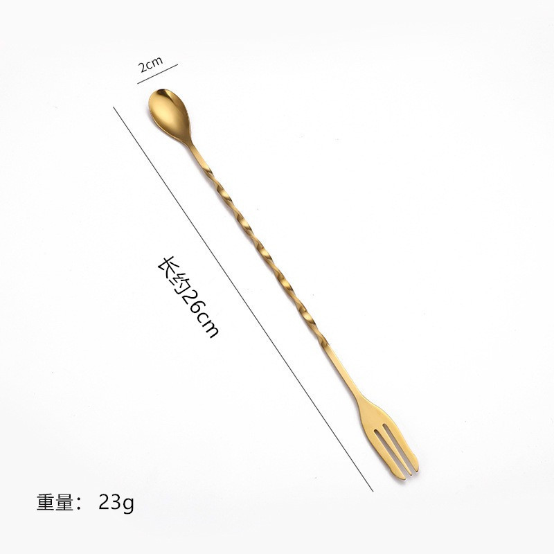 Gold, Small Size Spoon [Thickening] [410 Material]]