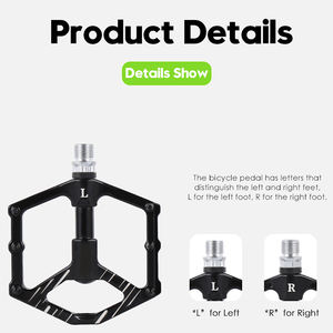 MAXFORD pédales magnétiques de vélo de stationnement, roulements de cyclisme, plate-forme en alliage d'aluminium, pédales de vélo de route <span class=keywords><strong>vtt</strong></span> de grande surface - Product Image 6