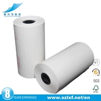 Rouleaux thermiques blancs en pâte de bois 100% avec mandrin plastique, largeur 57mm 80mm, longue conservation pour caisses enregistreuses, magasins et supermarchés