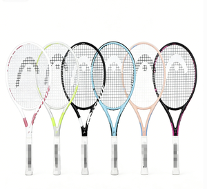 Racchetta da <span class=keywords><strong>Tennis</strong></span> per Adulti Monoblocco in Carbonio e Nylon per Uomini e Donne Principianti e Avanzati - Product Image 1