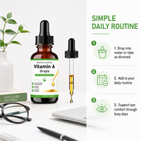 Complément alimentaire liquide de vitamine A avec oligo-éléments 60 ml – Soutien pour la santé oculaire
