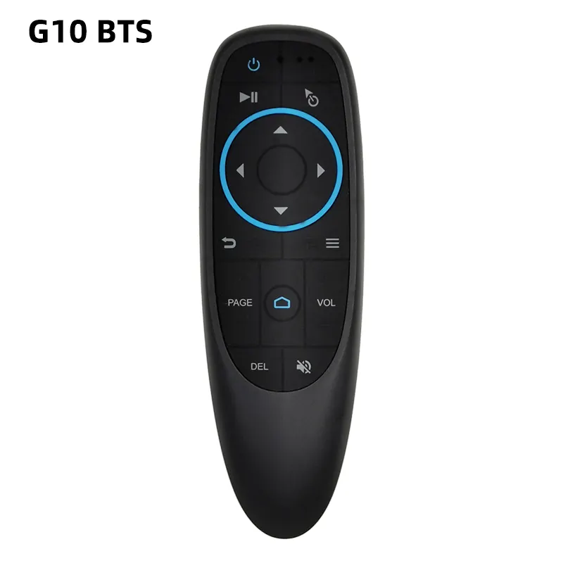 G10BTS ble5.0 air mouse wireless 6 axis gyro android tv box remote control