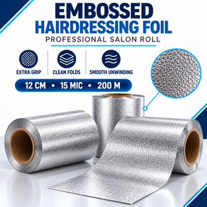 Rouleau de papier aluminium économique pour coloration en gros - 14 microns 4,75 pouces pour coloristes professionnels - Product Image 2