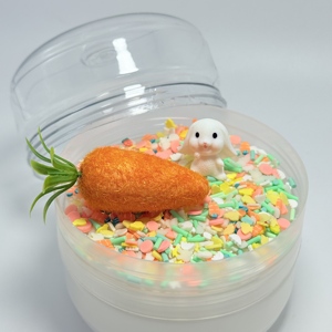 CHENXI Slime de Seda de Cristal Esponjoso de Color Personalizado, Serie Conejo, Set Educativo para Niños Mayores de 14 Años - Product Image 4