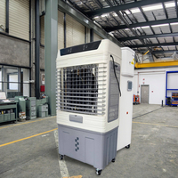 Ventilateur de climatiseur électrique silencieux de grande capacité veilleuse nouveau refroidisseur d'air solaire de camping en plein air pour voiture hôtel fabriqué en plastique