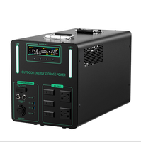 Station d'alimentation portable 3500W 3480Wh, large plage de température, sans entretien, stockage d'énergie extérieur