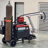 Station de travail de soudage mobile 3kg 5kg 10kg Chariot de robot de soudage laser MIG TIG collaboratif