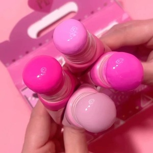 Trend Popular Professional Long-Lasting Liquid Blush Custom Logo Squeezed Tube Cream <strong>Blusher</strong> with <strong>Sponge</strong> Head Beauty Makeup - Product Image 5