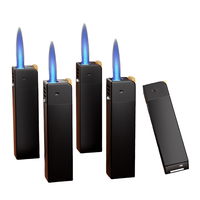 Briquets coupe-vent rechargeables en gros, personnalisables multicolores pour la publicité