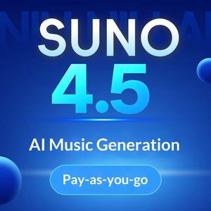 Plateforme de composition musicale automatique IA, génération de chansons en un clic, accompagnement <span class=keywords><strong>SUNO</strong></span> 4.5, écriture, chant, graphiques chinois - Product Image 2